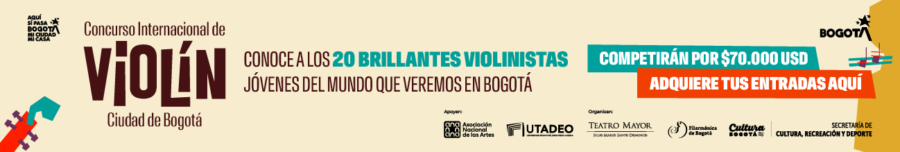 Concurso Internacional de Violín Ciudad de Bogotá 2025