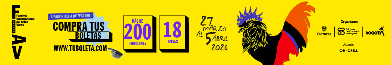 Banner que anuncia la boletería para el FIAV 2026