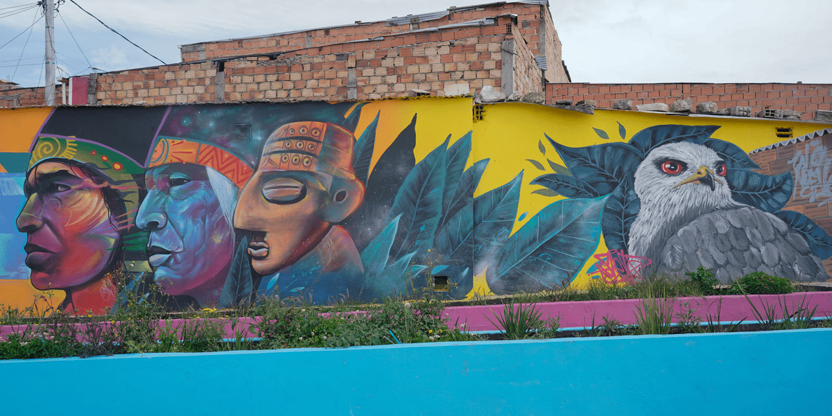 grafiti en ciudad bolívar