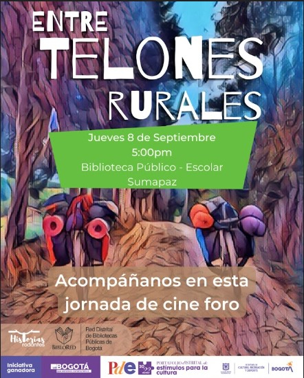 Pieza en cuyo fondo se encuentra una pieza en plastilina que emula el recorrido de dos mulas