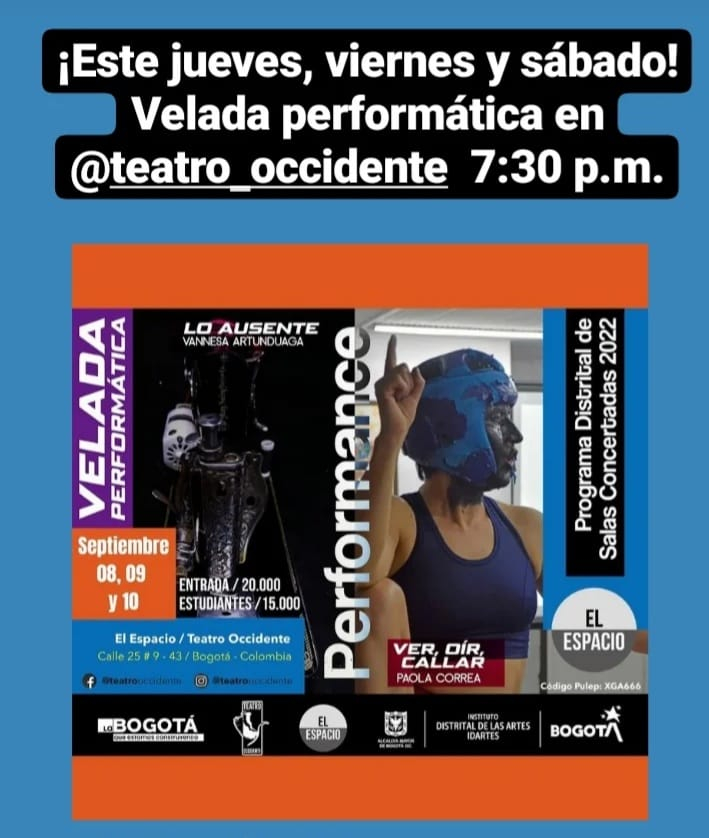 Velada performática