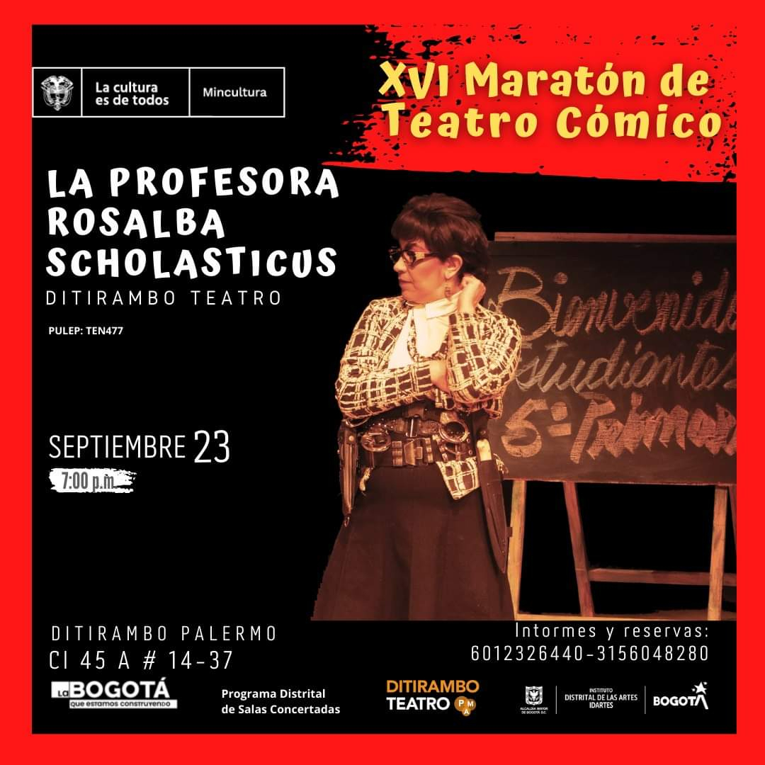 La profesora Rosalba Scholasticus