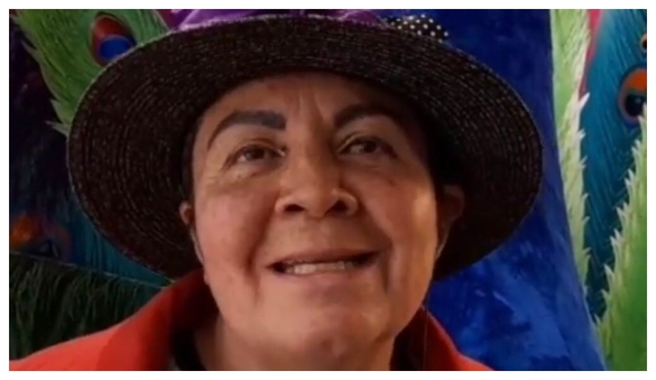 Luz Mireya Rueda - Mujer con sombrero