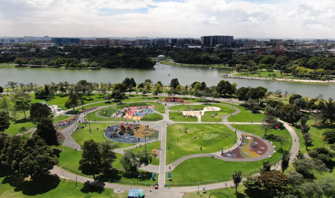 Panoráamica parque Simón Bolívar