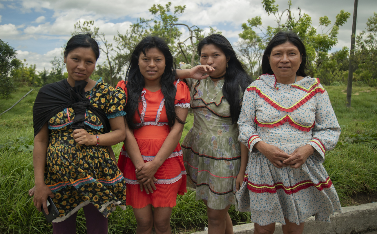 Mujeres embera