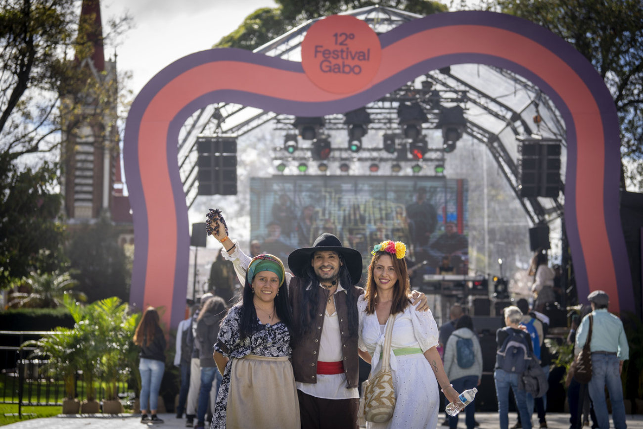público en festival gabo