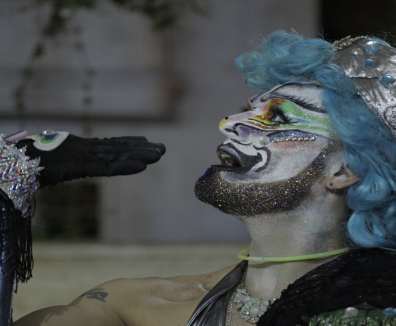 Hombre con maquillaje