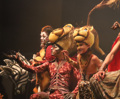 Coreográfia con niños