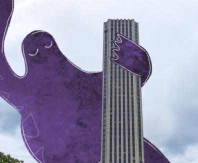 Dibujo Leo en Torre Colpatria