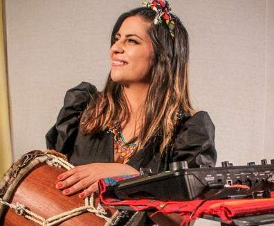 Cantante de jazz Urpi Barco