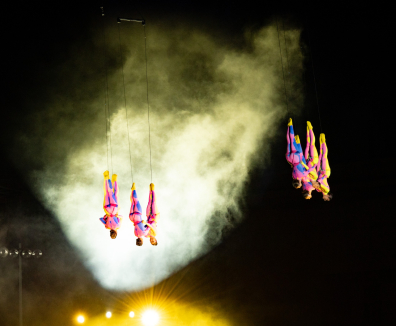 obra de teatro aérea
