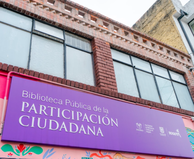 facha de la Biblioteca Pública de la Participación Ciudadana 