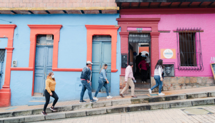 Calles de Bogotá. Foto: SCRD