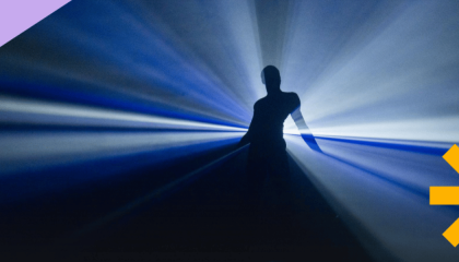 Imagen de un cuerpo en contra luz