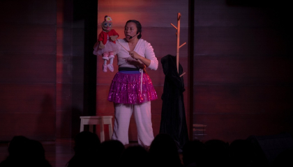 Escena de A bailar.