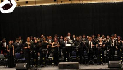 Miembros de la Banda Sinfónica de la U Pedagógica