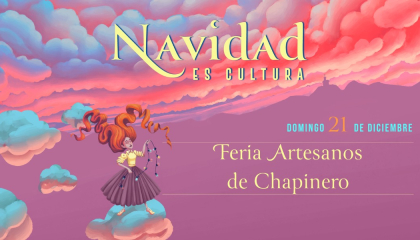 Afiche feria de artesanos.