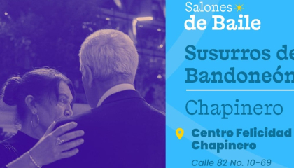 Afiche salones de baile.