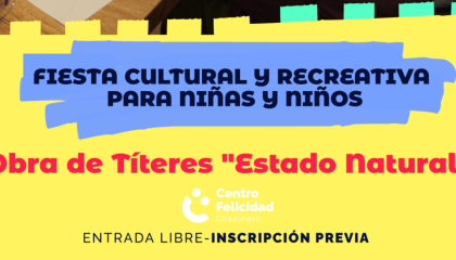 Afiche títeres estado natural