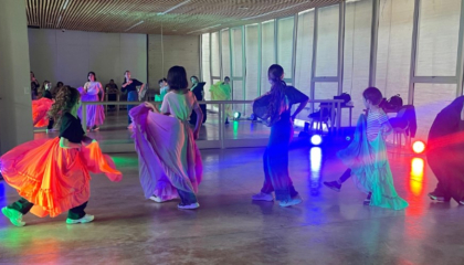 Afiche Vacaciones recreativas.