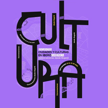 Inauguración Encuentro Ciudades y Culturas en Iberoamérica afiche