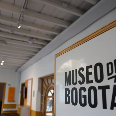 Interior del museo de Bogotá