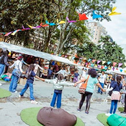 Jornada artística y cultural en parque Santander