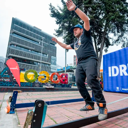 El Pacto del Viento. Torneo de slackline