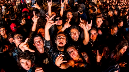 grupo de personas en concierto de rock