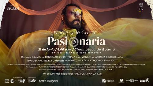 Pieza de invitación a documental Pasionaria
