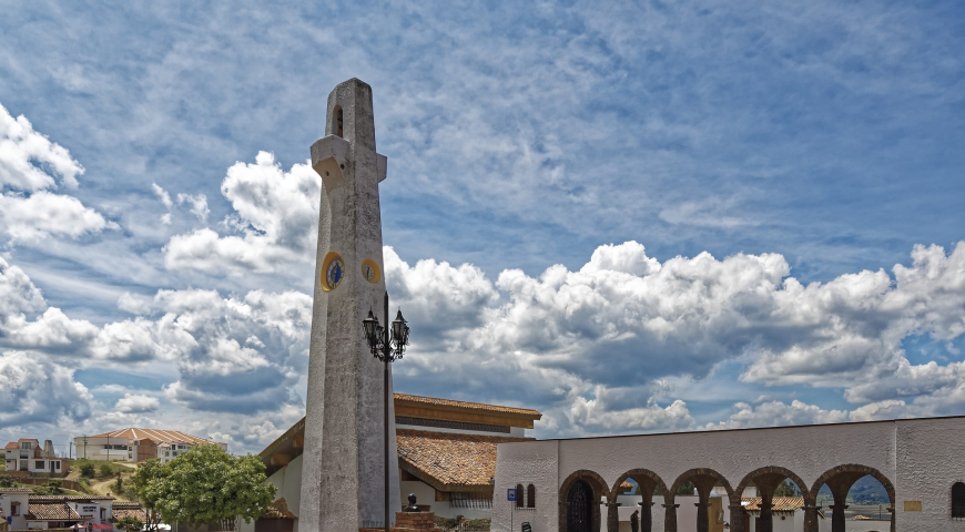 Plaza en Guatavita