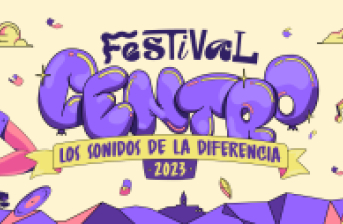 Poster con información Festival Centro