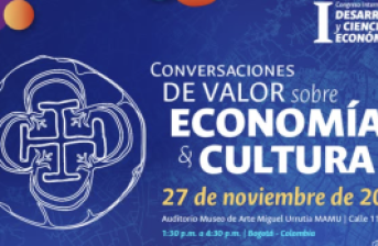 En el marco del I Congreso Internacional de Desarrollo y Ciencias Económicas tendremos las 𝑪𝒐𝒏𝒗𝒆𝒓𝒔𝒂𝒄𝒊𝒐𝒏𝒆𝒔 𝒅𝒆 𝑽𝒂𝒍𝒐𝒓 𝒔𝒐𝒃𝒓𝒆 𝑬𝒄𝒐𝒏𝒐𝒎𝒊𝒂 𝒚 𝑪𝒖𝒍𝒕𝒖𝒓𝒂.