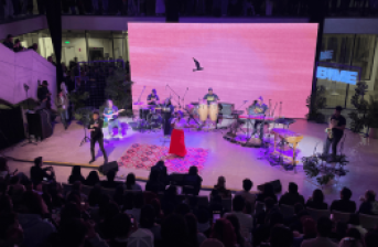 Fotografía de una de las actividades del Festival BIME en el Centro Felicidad Chapinero