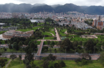 foto panorámica de bogotá