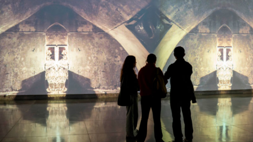 Recorrido multisensorial por la exposición 'Katabasis'