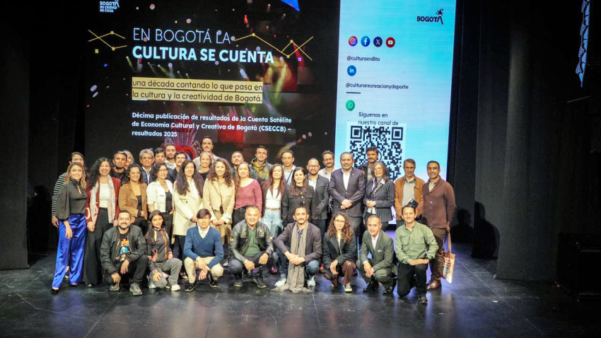 El sector cultural y creativo de Bogotá aportó 22,8 billones de pesos a la economía de la ciudad