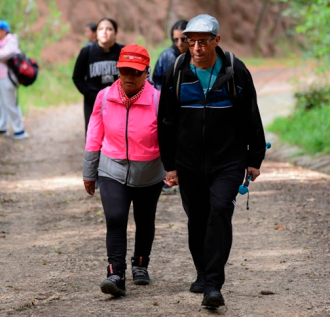 Caminata con el IDRD