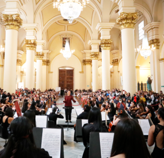 Filarmónica en la Catedral Primada de Colombia