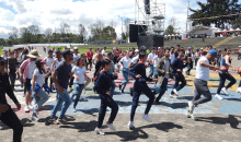 Personas haciendo ejercicio