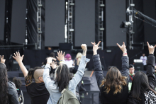 Asistentes en Rock al Parque