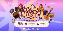 Banner día de la música