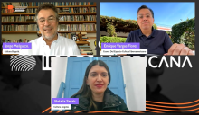 Grabacion del videopodcast con 3 participantes